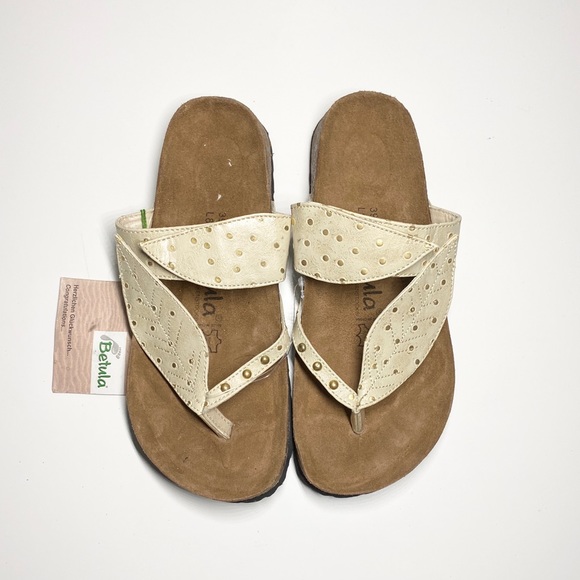 Birkenstock Shoes - Birkenstock Betula Velcro Leaf Sandals 39